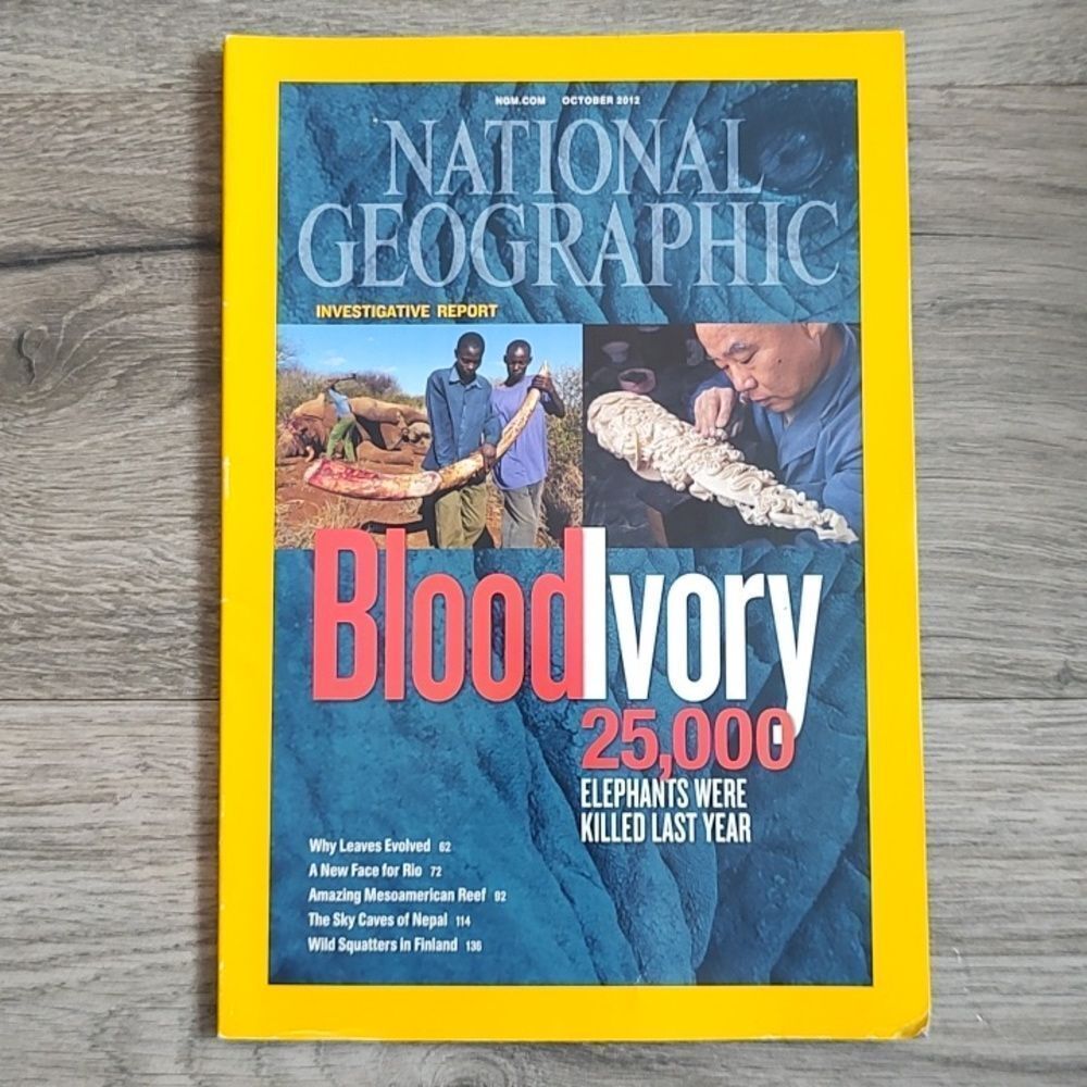 FREE With Purchase - October 2012 National Geographic Magazine